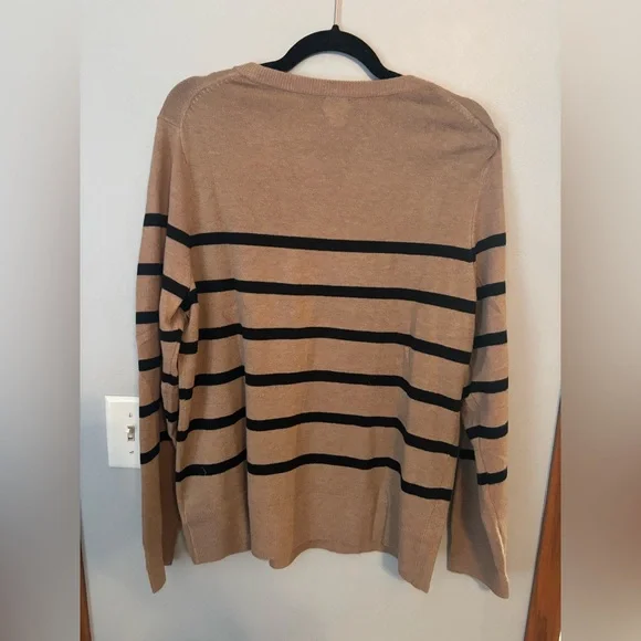 A New Day Crewneck Striped Sweater - Picture 2 of 4